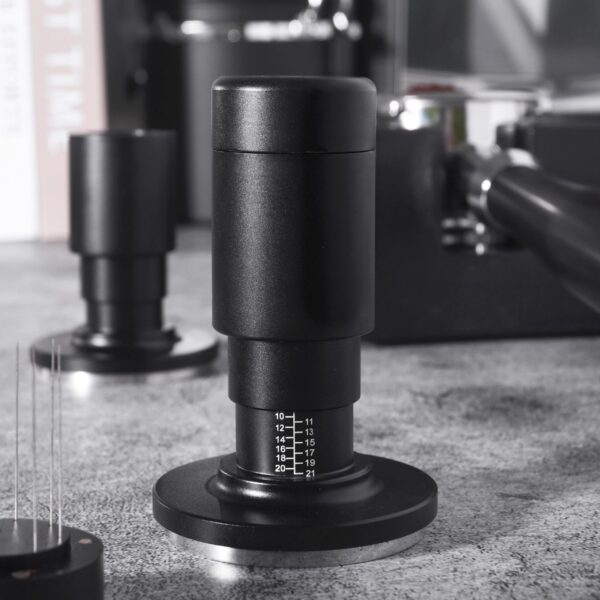 Adjustable Stainless Steel 2 in 1 Coffee Tamper with WDT Tool - Image 3
